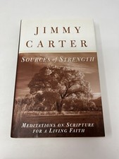 Jimmy Carter SIGNED book Sources Of Strength 1st Ed Print President