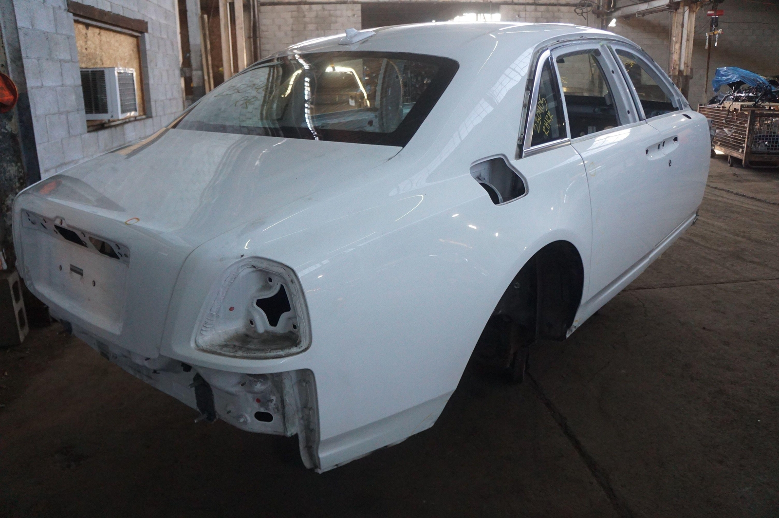 Rear Right Quarter Panel Structural Cut Rolls Royce Ghost Series I 2011 *Note*