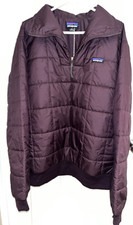 NWT Patagonia Men's Box Quilted Pullover Jacket XL XLarge Obsidian Plum Purple
