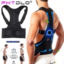 Magnetic Therapy Posture Corrector, Shoulder Support Belt, Men and Women
