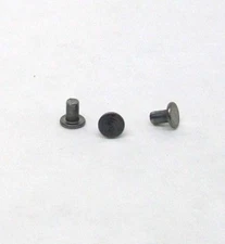 25/50/100/250/500/1000 NEW 3/32 X 9/64" FLAT HEAD SOLID STEEL RIVET PLAIN USA NH
