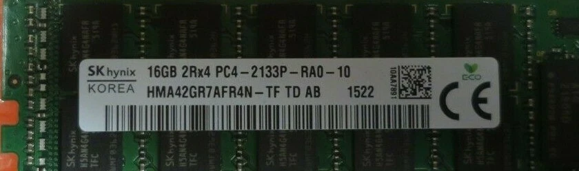 Fujitsu 16GB (1x16GB) 2Rx4 DDR4-2133 REG ECC Server Memory S26361-F3897-R643 - Image 2 of 3