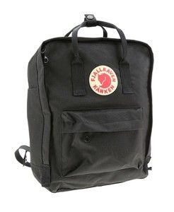 fjallraven black backpack