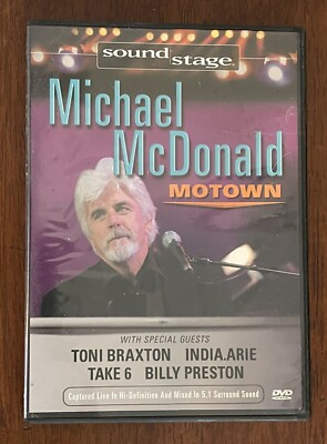 Soundstage - Michael McDonald: A Tribute to Motown - Live (DVD  