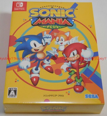 New Nintendo Switch Sonic Mania Plus Soundtrack Cd Artbook Japan Ebay