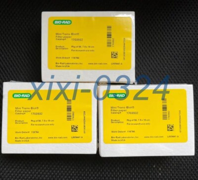2pcs  NEW  BIO-RAD  1703932  Thick imprint filter paper  DHL shipping