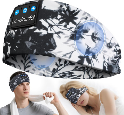 Lc-Dolida Schlafkopfhörer Bluetooth Schlafen Kopfhörer, Kabellos Sport-Kopfhörer