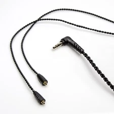 MEE audio MMCX Stereo Audio Cable for Pinnacle P1 in-ear headphones (Black)