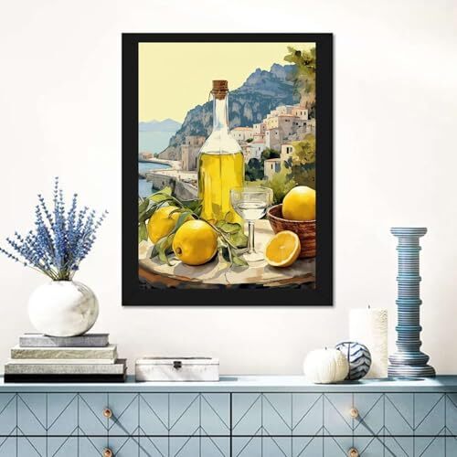 Diamond Art Kits for Adults Italian Limoncello 5D Diamond Painting GM-ZSH-815 - Bild 2 von 7