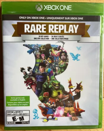 Rare Replay (Xbox One) 30 Hit Games ***BRAND NEW*** FACTORY SEALED***