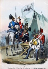Sachse Preu&szlig;en Uniform Dragoner Ulan Artillerie K&uuml;rassier Husar Kavallerie Bier