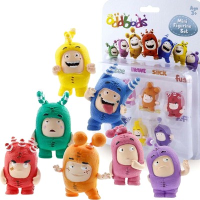 oddbods figurine set