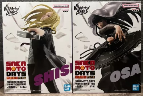 SAKAMOTO DAYS Figure Shishiba Osaragi Set VIBRATION STARS Banpresto New JP