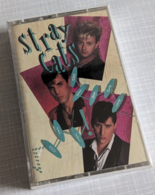 Stray Cats Blast Off Cassette BRAND NEW & SEALED!