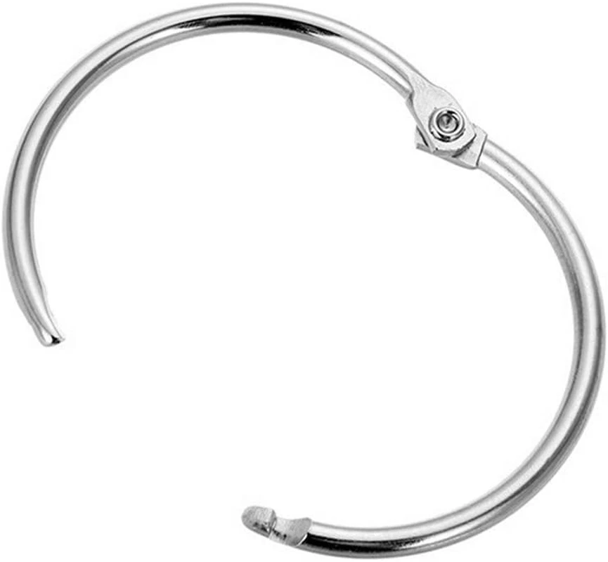 Anillos/anillos de papel/anillos de libro/anillos de libro con cierre a presión de 1,5" (38 mm) Foto 2 de 3