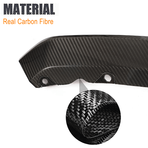 Alerón lateral divisor trasero de carbono DRY se adapta a BMW G82 M4 Coupé 2021-24 - Imagen 9 de 12