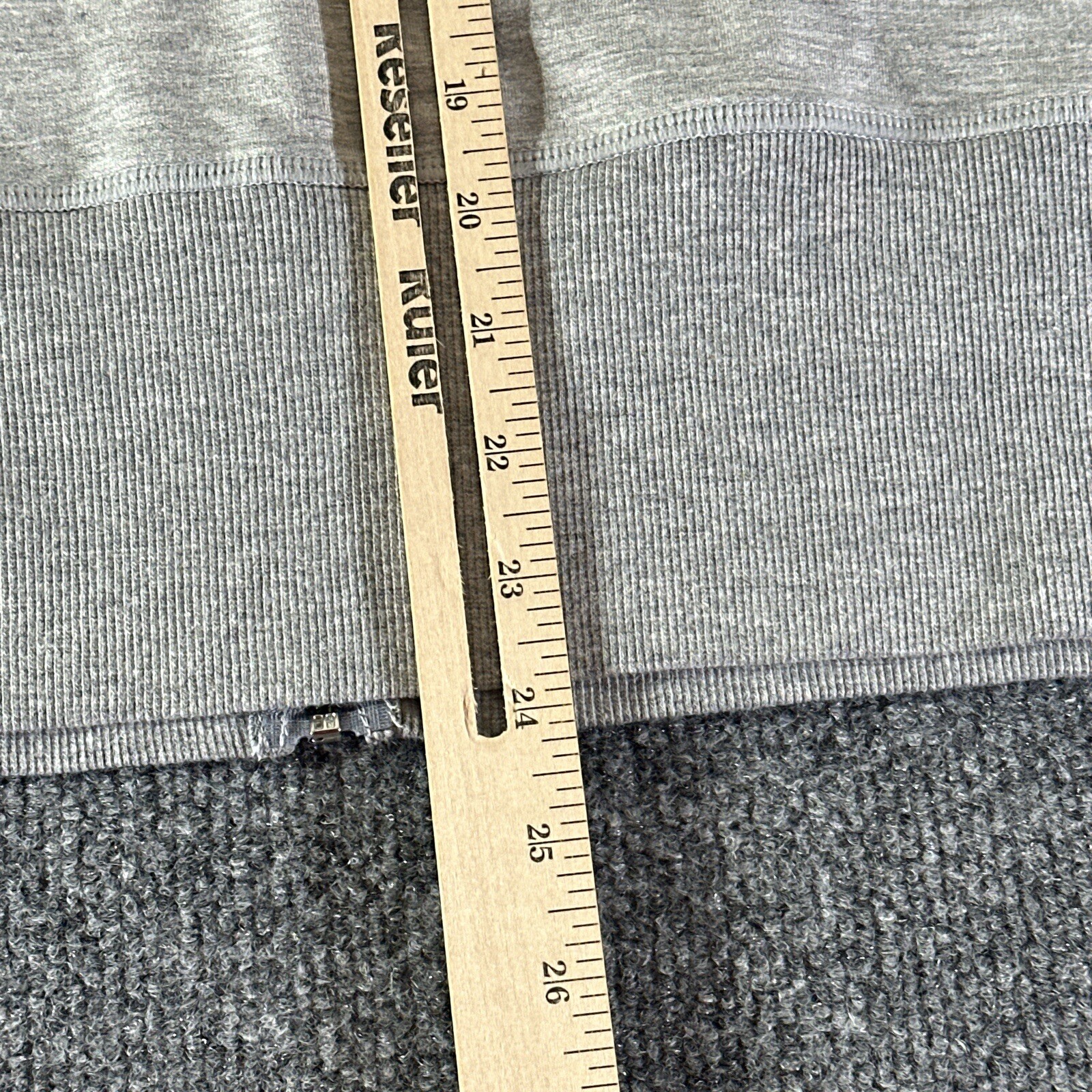 Straight Down Jacket Womens Medium Gray Long Slee… - image 15