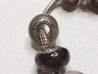 Rare vintage 82K Sweet elements chain bracelet + hand made European glass beads — photo 7