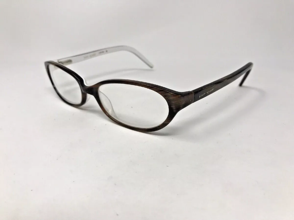 KATE SPADE GRETCHEN Eyeglasses Frame Italy Petite 52 17 130 Brown Marble Z309