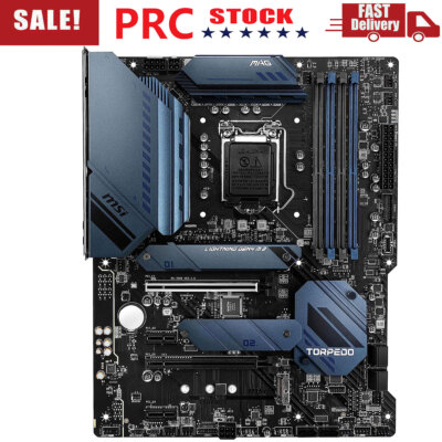 MSI MAG Z590 Torpedo Gaming LGA 1200 Motherboard 4*DDR4 RAM HDMI DP  Multi-GPU