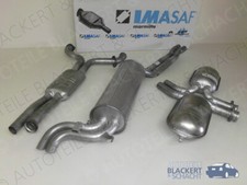 IMASAF Auspuffset ab Vorschalldämpfer für Mercedes S-Klasse 500 SE o. Kat W126