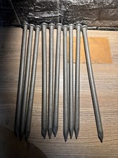 10 LANDSCAPE 10 Heavy Galvanized Nail Spikes ...