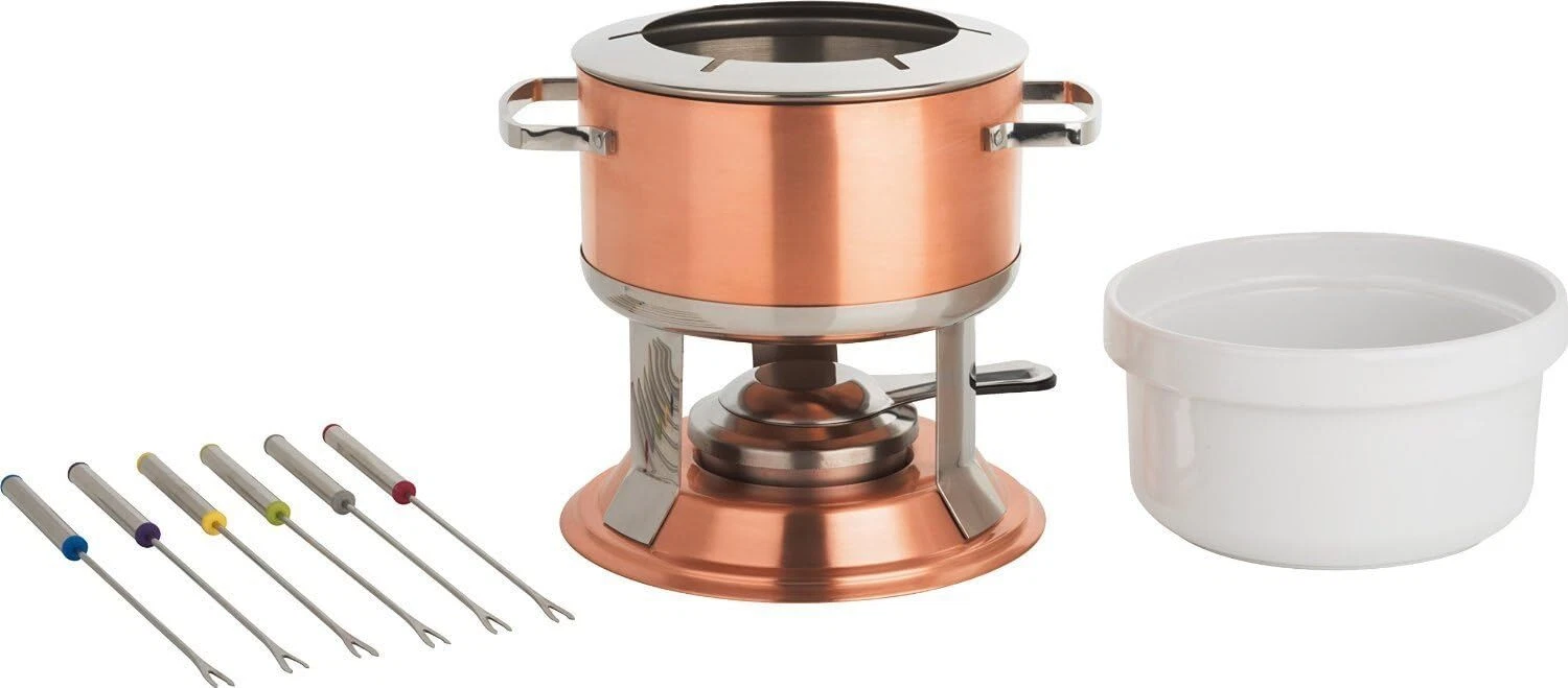 Trudeau Lumina 3-in-1 Fondue Set, 67 oz, Copper
Opens in a new window or tab
