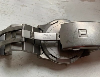 TISSOT T-Touch 1893 T001520A Titanium | eBay