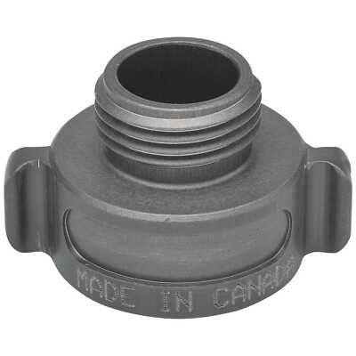 Aluminum Hose Adapter - 1  NH Female to 0.75  GHT Male