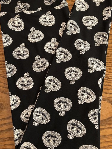 Lularoe TC2 Leggings Pumpkin Jack O 