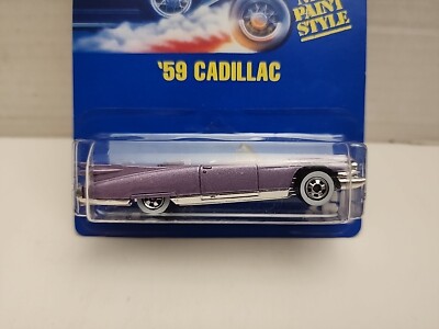 Hot Wheels 59 Cadillac Collector's No. 266 New Paint Style Low
