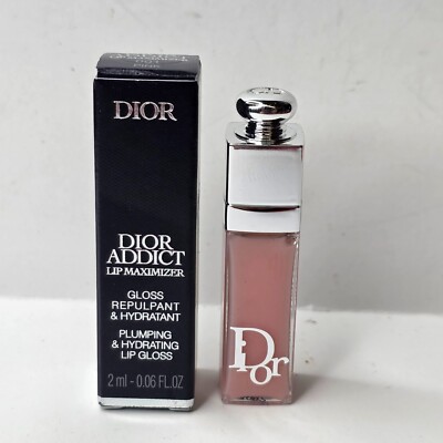 NEW Dior Addict Lip Maximizer 001 Pink 2ml/0.06fl oz Sample Mini Travel Size