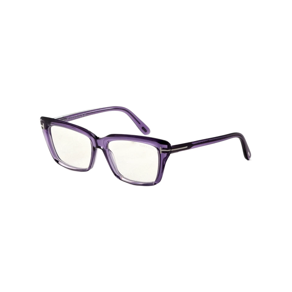 Ópticas violetas brillantes Tom Ford 56 mm para mujer FT5894-B-081-56
