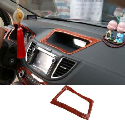 For HONDA CR-V CRV Central Console Navigation Trim Peach Wood Grain  2012-2016