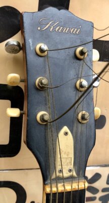 Acoustic Guitar Kawai W-60 Natural Hamamatsu Japan | eBay