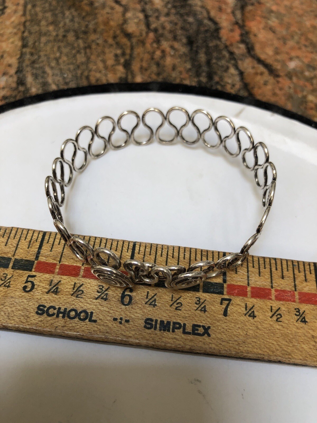 UNIQUE ARTISAN OPENWORK STERLING SILVER ADJUSTABL… - image 4