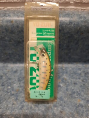 Yo Zuri Emperor Minnow Sinking Model 66mm Wt 7 grams F233 Model Natural Color!!!