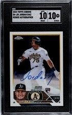 2023 Topps Chrome - Jordan Diaz #RA-JDI Rookie Autograph RC SGC 10