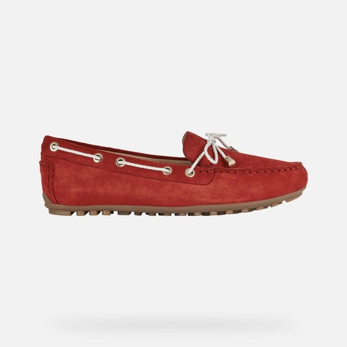 GEOX CALZATURE DONNA ESTATE 2022 art. D154RC LEELYAN RED / WHITE | eBay