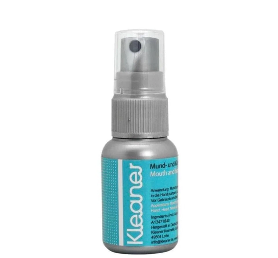 KLEANER KOSMETIC Kleaner Mouth and Skin Spray 30ml Cleaning Solution for Detox Remover Saliva