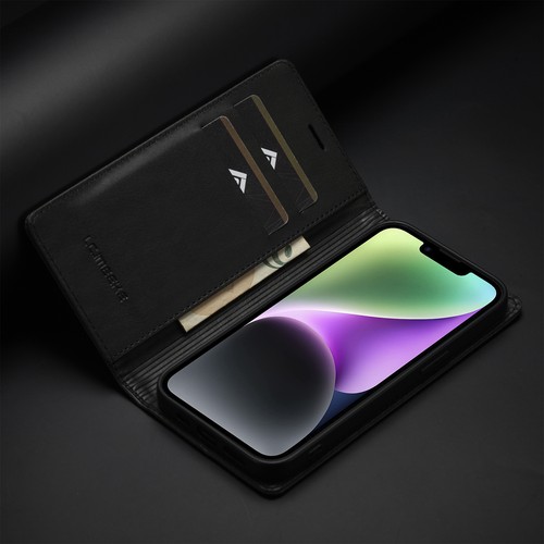 Leather Phone Case Shockproof Cover With RFID For iPhone 16 Pro Max 15Plus 14 13 - Picture 10 of 16
