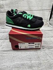 Saucony Jazz Low Pro Sneaker St. Patrick's Day Shamrock Notre Dame Irish Sz 5
