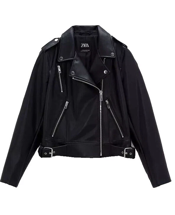 Jaqueta Motoqueiro Zara casual, Casacos, jaquetas e Coletes para mulheres