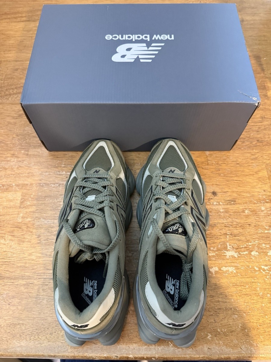Mens Size 5-12 New Balance 9060 Sneakers Dark olivine Green