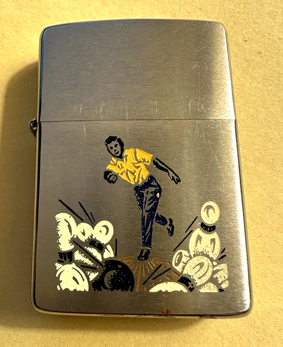 ビンテージzippo 1957年 スポーツシリーズ bowler ビンテージzippo 1957年 スポーツシリーズ bowler Sports Series