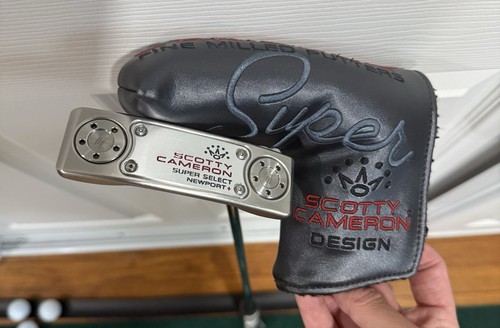 ~^~Titleist Scotty Cameron Super Select Newport Plus Putter 34” w/headcover~^~