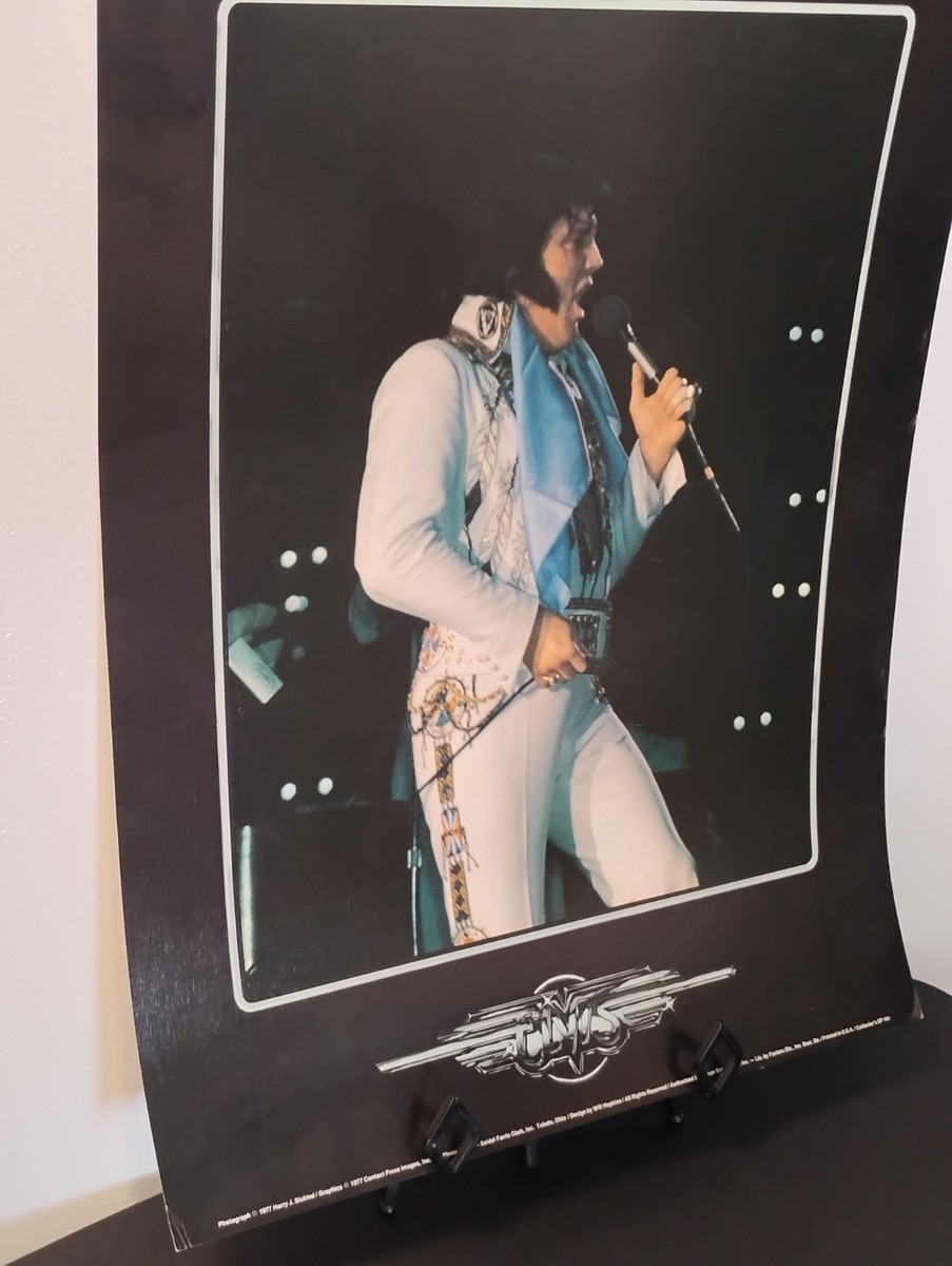 レア　1977年　ビンテージ　エルビスプレスリー　ポスター　ロカビリー　ロック レア 1977年 ビンテージ エルビスプレスリー ポスター