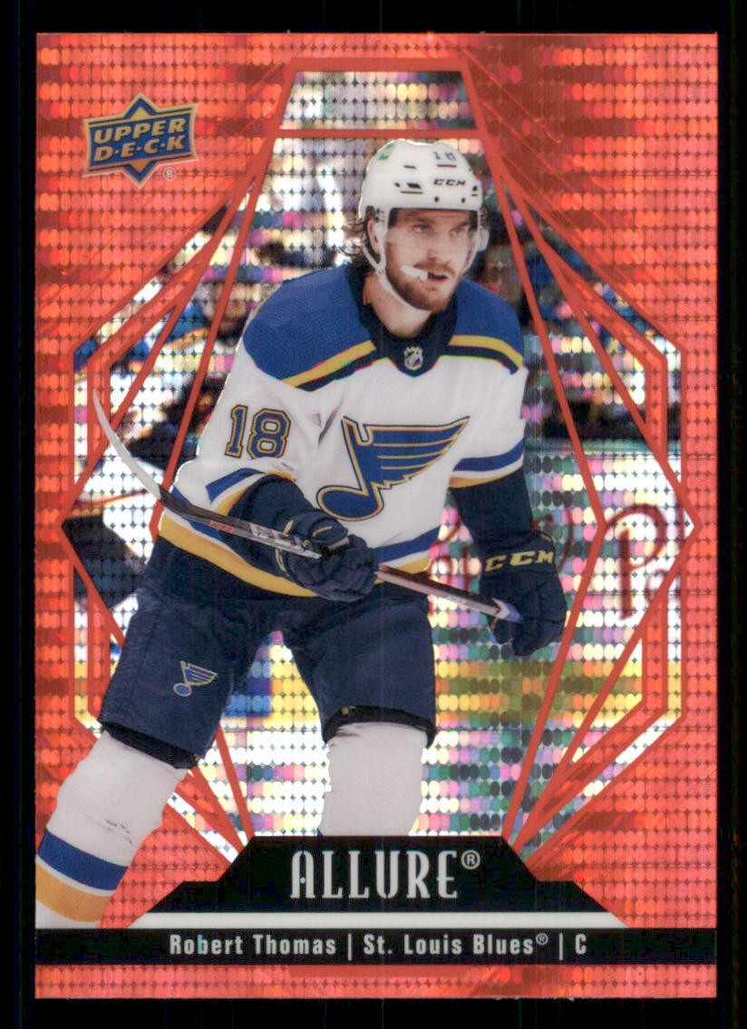 2022-23 Upper Deck Allure Red Rainbow #82 Robert Thomas