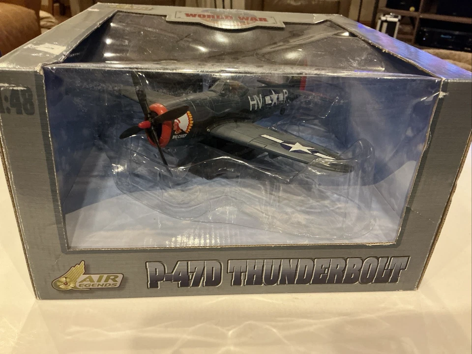 Air Legends 1/48 Scale 99048 - Republic P-47D Thunderbolt 228473 Big Chief - Image 4 of 4