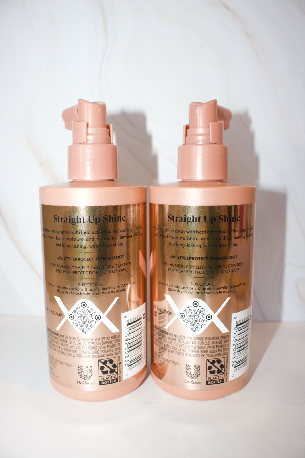 Nexxus Epic Shine Anti-Humidity Spray Frizz Control 8 fl oz 2 Bottles